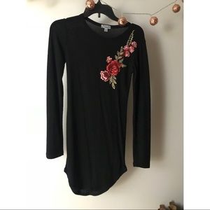 Long sleeve knit dress/tunic